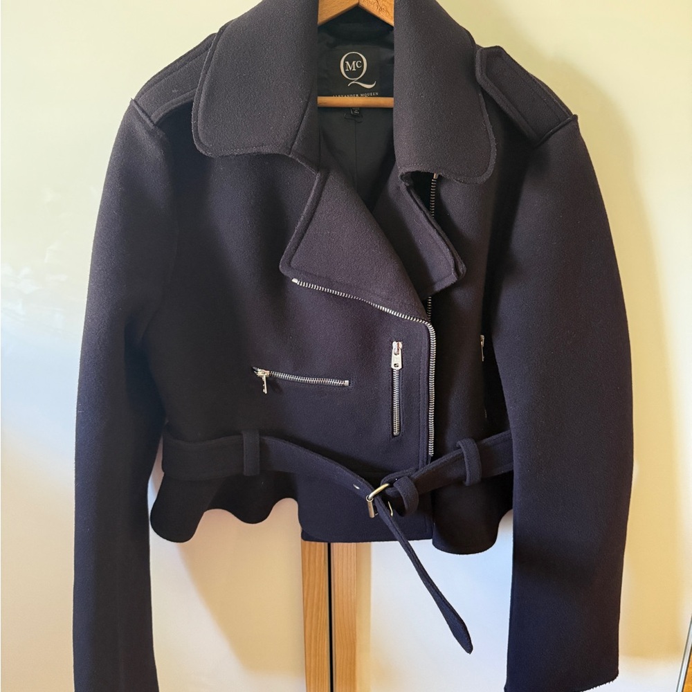 Women's Black Biker Jacket